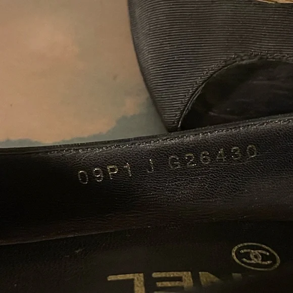 Chanel peep toe shoes 7.5 - Picture 6 of 10